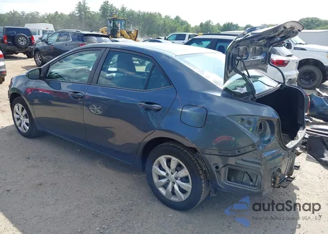 2015 Toyota Corolla Le из США, поврежденный, VIN 2T1BURHE7FC419091